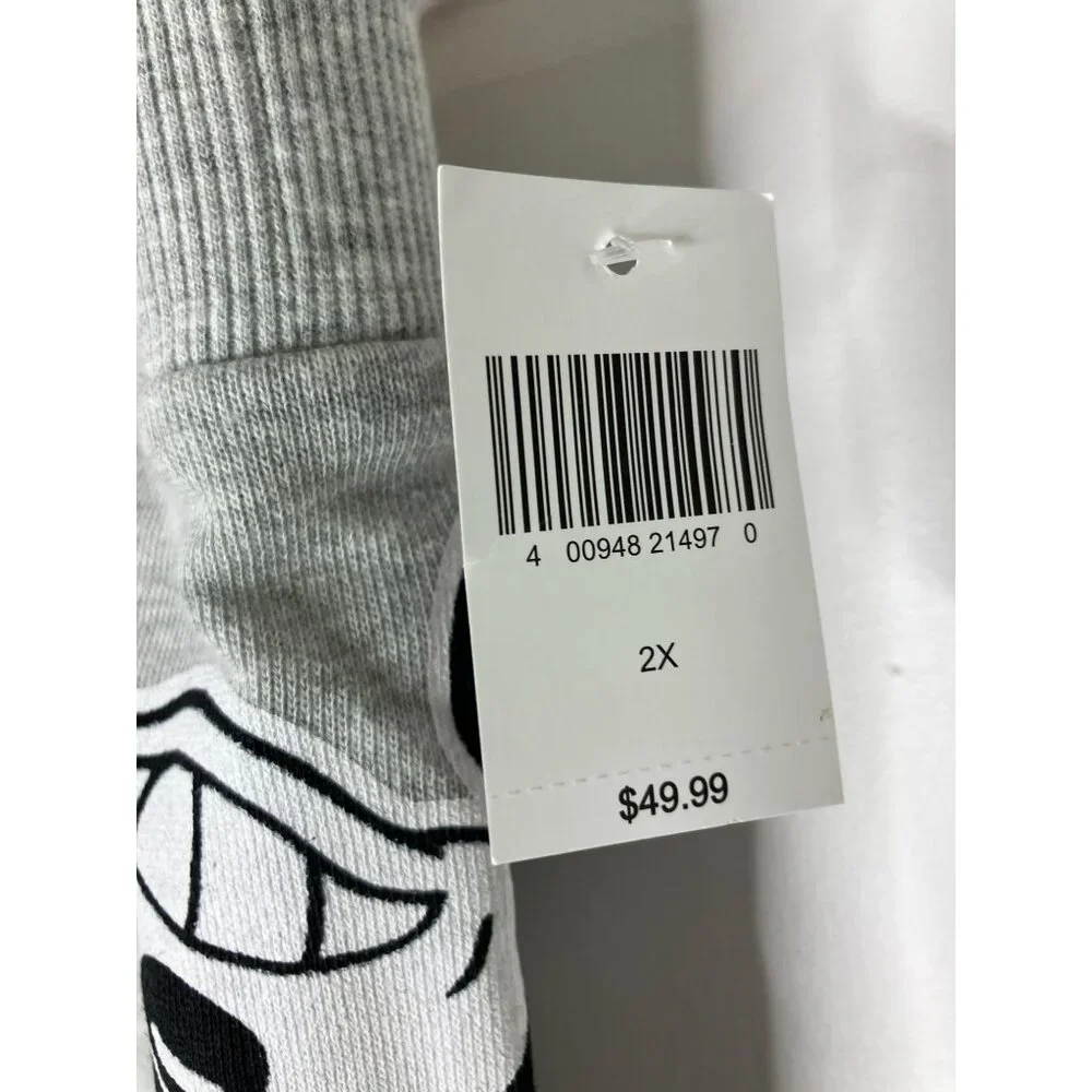 Disney Mickey Mouse Gray Jogger Sweat Pants Women's Size 2X New